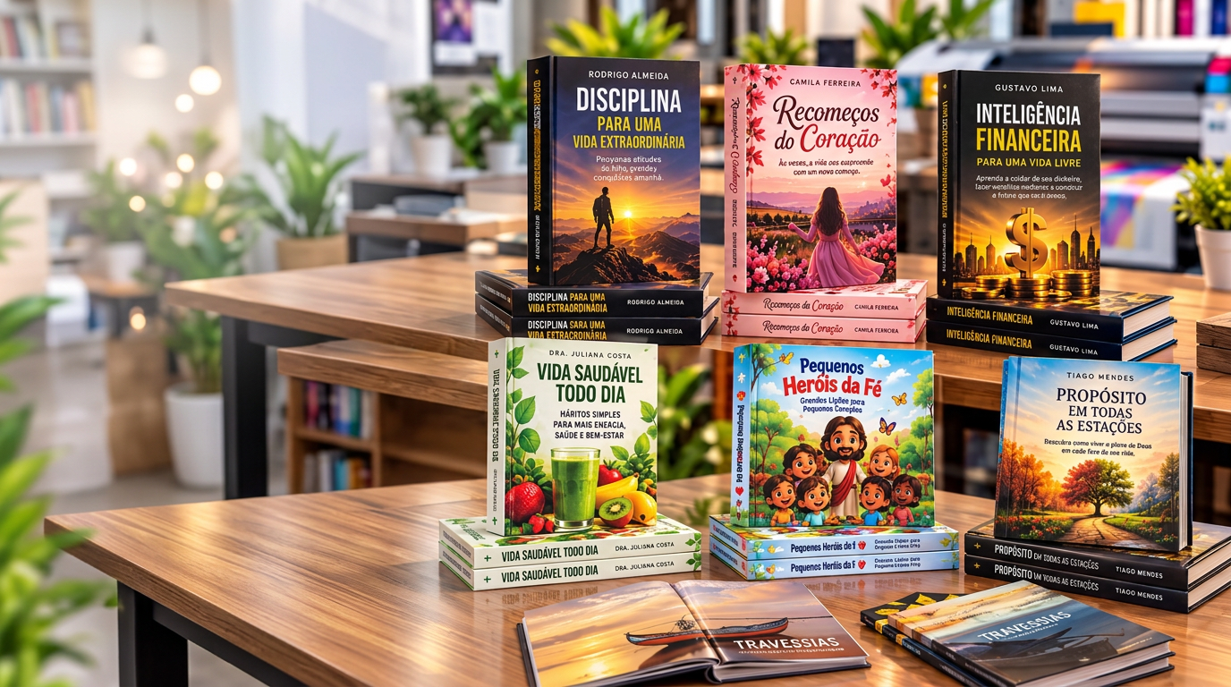 Livros impressos pela Cristiano Artes